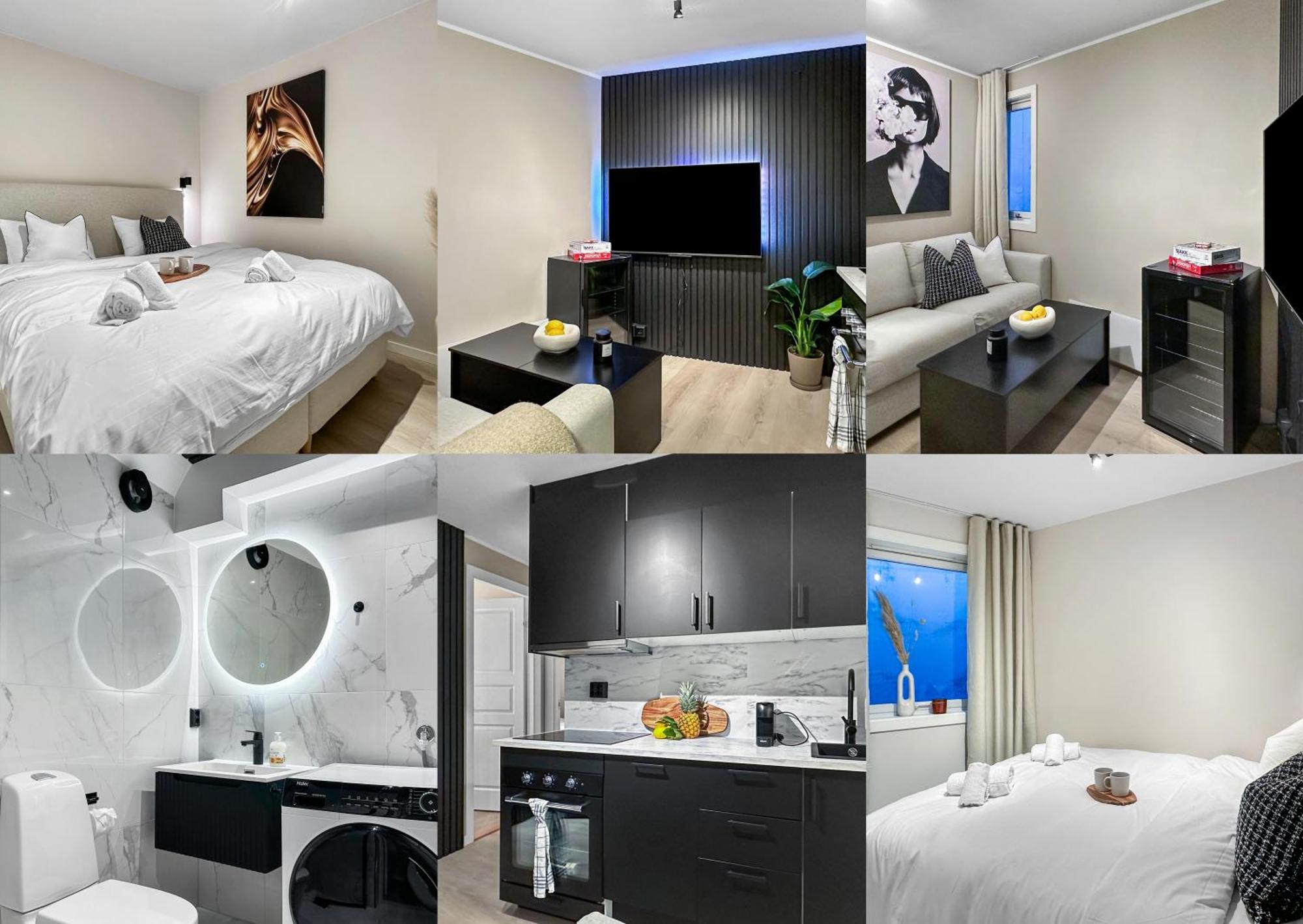 King Bed - Renovated 2024 - 2Br Behind Bryggen Apartment Bergen Exterior photo